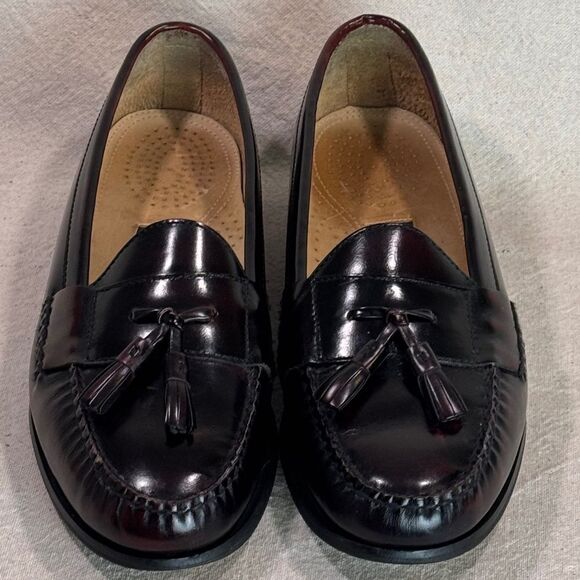 Kirkland Signature Burgundy Tassel Loafers Mens Size 10D main image 12